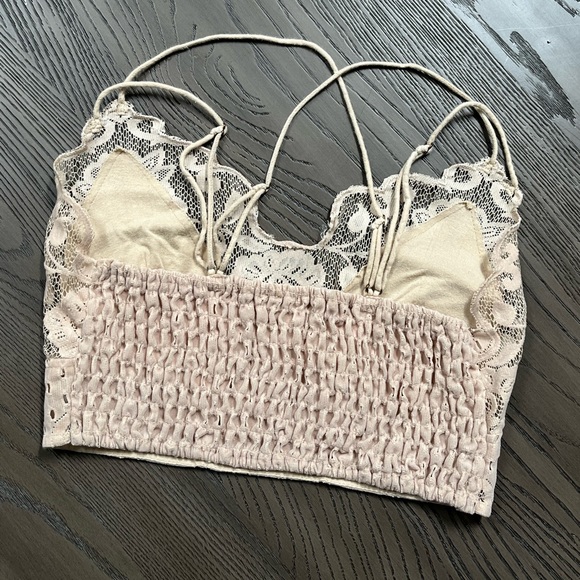Free People beige bralette - Picture 2 of 4